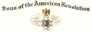 Saratoga Battle Chapter, Sons Of the American Revolution SAR